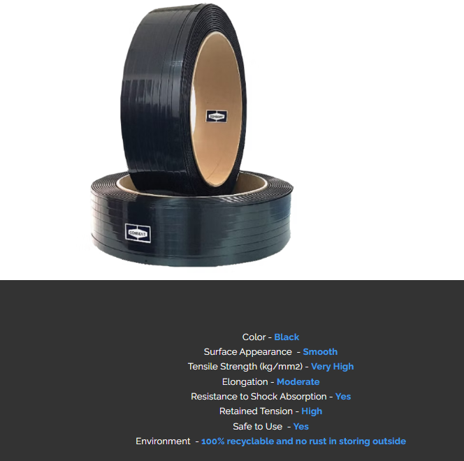 METPLUS Strapping (100% Substitute For Steel Strapping)